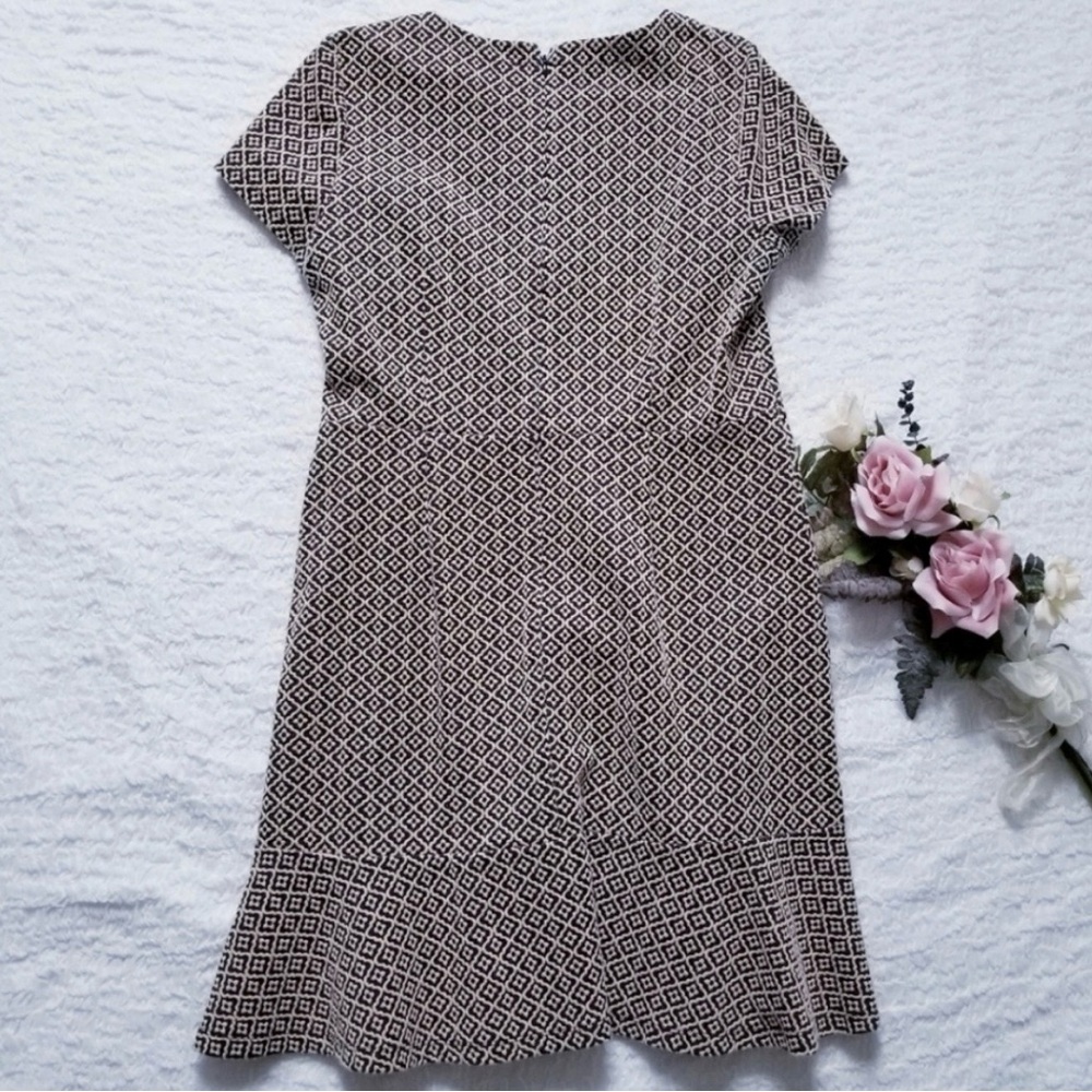 Loft Geometric Patterned Dress - Picture 2 of 4